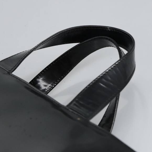 GUCCI Hand Bag Enamel Black Silver 000 1013 000 1013 - Picture 8 of 12